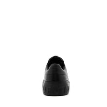Load image into Gallery viewer, Sneaker VALENTINO Rey VLogo in nappa nera con suola bombata e tag in tessuto con logo