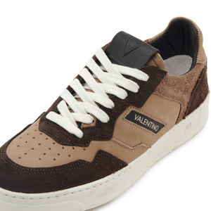 VALENTINO sneaker Apollo Moro/Taupe pelle e camoscio