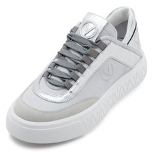 Load image into Gallery viewer, VALENTINO Sneaker Venus leather and suede White/Silver