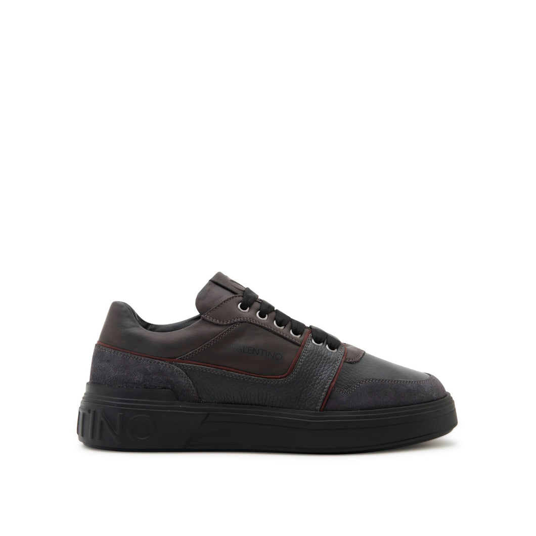 VALENTINO sneaker Rey Multicolor pelle e crosta Black/Grey