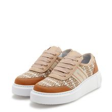 Carica l&#39;immagine nel visualizzatore di Gallery, VALENTINO Sneaker BaragaS Beige in cotone VVV