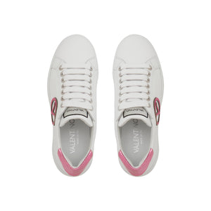 VALENTINO Sneaker Baraga White/Fucsia