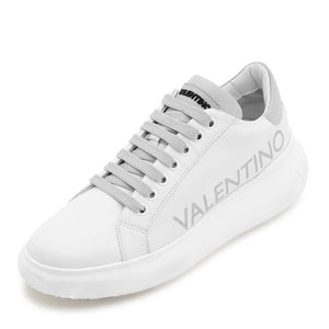 VALENTINO Sneaker Bounce S Logo Lettering White/ Grey