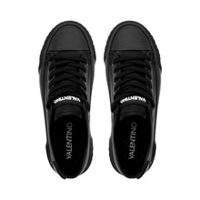 Carica l&#39;immagine nel visualizzatore di Gallery, VALENTINO Sneaker Aron Black/Black in vitello