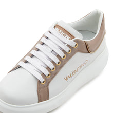 Carica l&#39;immagine nel visualizzatore di Gallery, VALENTINO Sneaker Bouns S pelle e nappa White/Nude