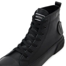 Load image into Gallery viewer, VALENTINO Aron Black Leather Ankle Boot