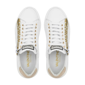 VALENTINO Sneaker STUNNY Zip White/Gold