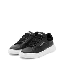 Carica l&#39;immagine nel visualizzatore di Gallery, VALENTINO Sneaker STUNNY Black logo a fascia