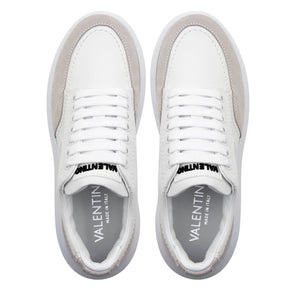 VALENTINO Sneaker BOUNCE pelle e camoscio White/Grey