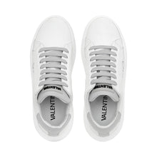 Carica l&#39;immagine nel visualizzatore di Gallery, VALENTINO Sneaker Bounce S Logo Lettering White/ Grey