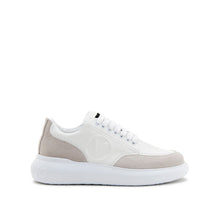 Carica l&#39;immagine nel visualizzatore di Gallery, VALENTINO Sneaker BOUNCE pelle e camoscio White/Grey