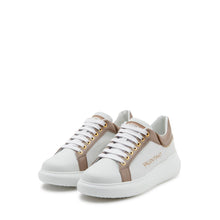 Carica l&#39;immagine nel visualizzatore di Gallery, VALENTINO Sneaker Bouns S pelle e nappa White/Nude