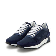 Carica l&#39;immagine nel visualizzatore di Gallery, VALENTINO Sneakers Ares S traforata Navy