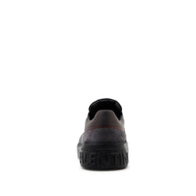 Carica l&#39;immagine nel visualizzatore di Gallery, VALENTINO sneaker Rey Multicolor pelle e crosta Black/Grey