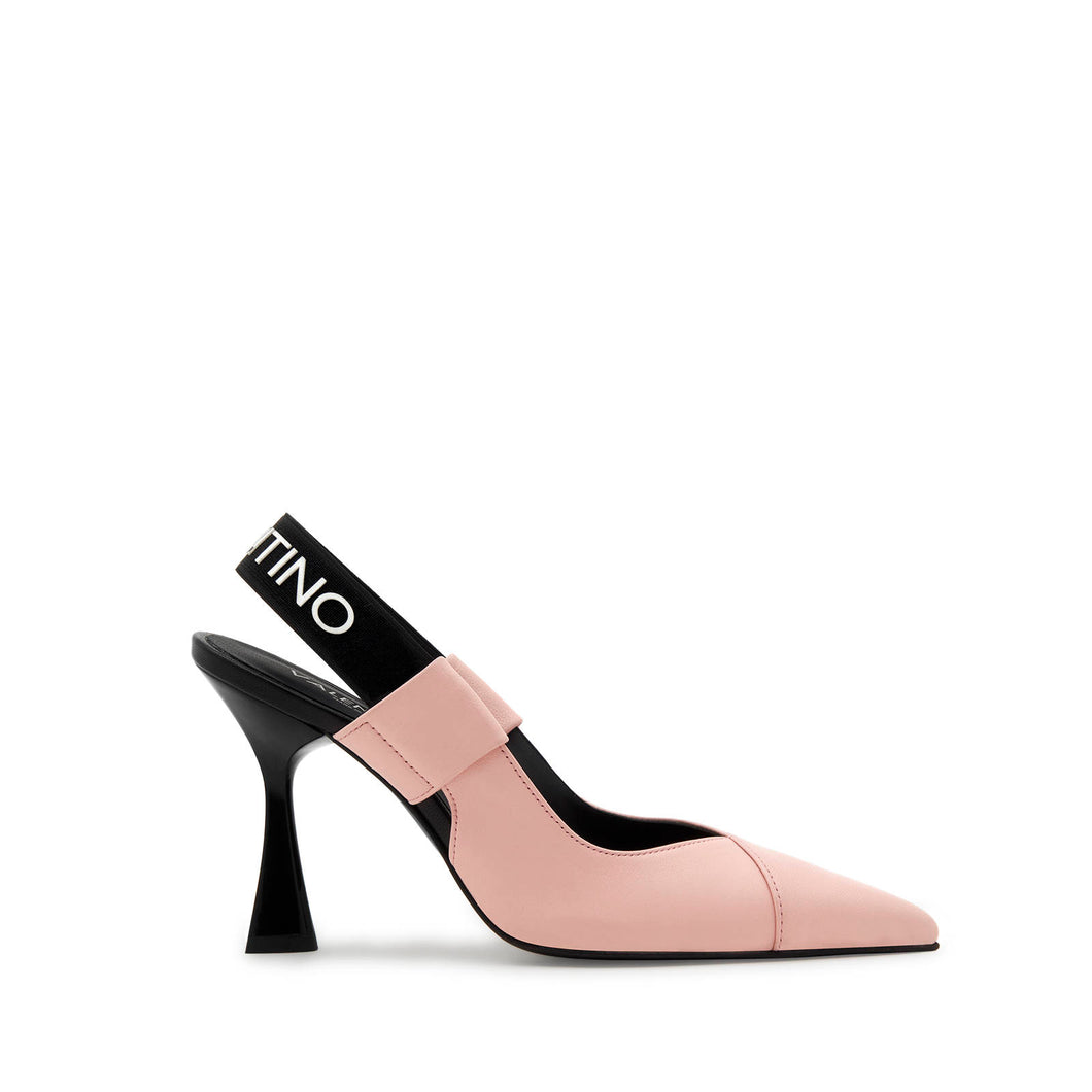 VALENTINO Slingback Nude tacco alto