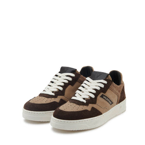 VALENTINO sneaker Apollo Moro/Taupe pelle e camoscio