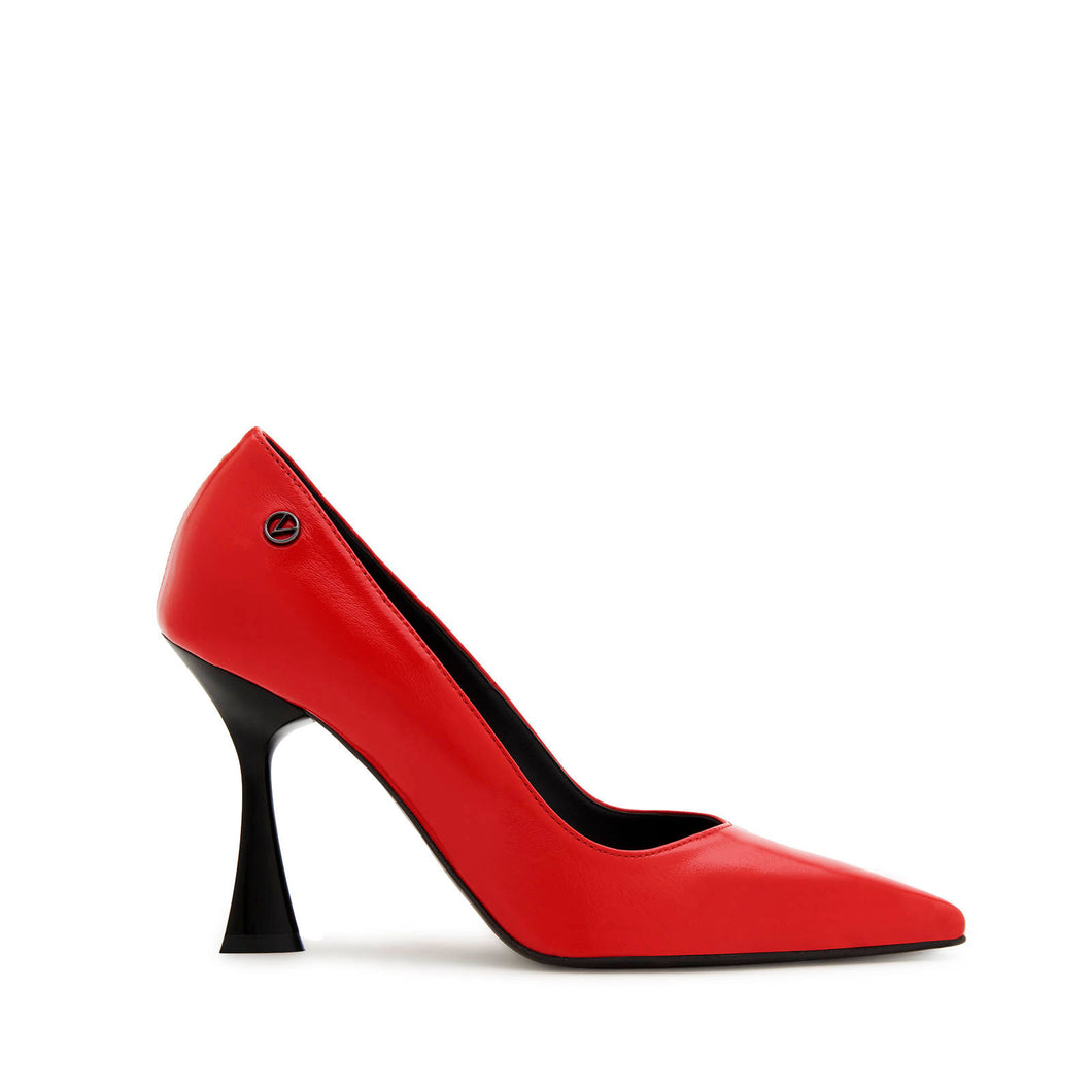 VALENTINO Patent Leather Red High Heel