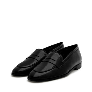 VALENTINO Mocassino in pelle Black