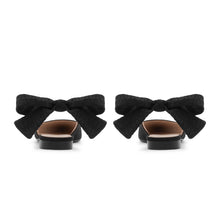 Load image into Gallery viewer, VALENTINO Ballerina Foulard fiocco Black - Valentino by Mario Valentino