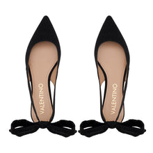 Load image into Gallery viewer, VALENTINO Ballerina Foulard fiocco Black - Valentino by Mario Valentino