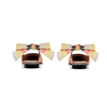 Load image into Gallery viewer, VALENTINO Ballerina Foulard fiocco White/Multi - Valentino by Mario Valentino
