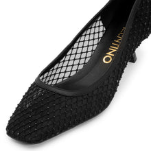 Load image into Gallery viewer, VALENTINO Décolleté Crystal Black - Valentino by Mario Valentino