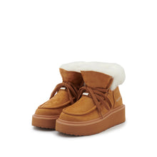 Load image into Gallery viewer, VALENTINO Lace-Up Boots Kira Cuoio