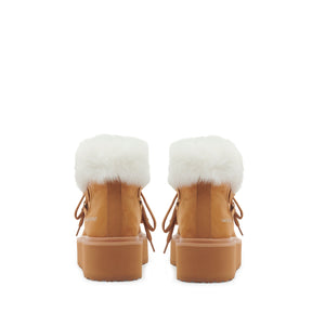 VALENTINO Lace-Up Boots Kira Cuoio