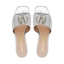 Load image into Gallery viewer, VALENTINO Sabot open-toe Silver - Valentino by Mario Valentino