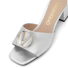 Load image into Gallery viewer, VALENTINO Sabot open-toe Silver - Valentino by Mario Valentino