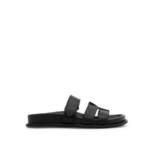 Load image into Gallery viewer, VALENTINO Sandalo Resort pelle Black - Valentino by Mario Valentino