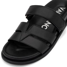 Load image into Gallery viewer, VALENTINO Sandalo Resort pelle Black - Valentino by Mario Valentino