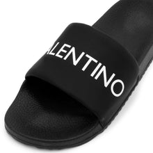 Load image into Gallery viewer, VALENTINO Slide Logo Lettering Black - Valentino by Mario Valentino