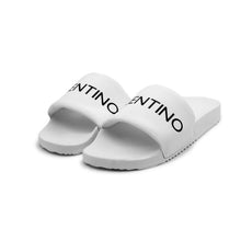 Load image into Gallery viewer, VALENTINO Slide Logo Lettering White - Valentino by Mario Valentino
