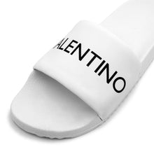 Load image into Gallery viewer, VALENTINO Slide Logo Lettering White - Valentino by Mario Valentino