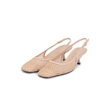 Load image into Gallery viewer, VALENTINO Slingback Crystal Nude - Valentino by Mario Valentino
