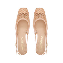 Load image into Gallery viewer, VALENTINO Slingback Crystal Nude - Valentino by Mario Valentino