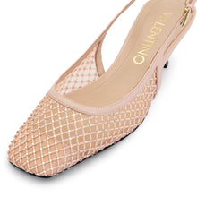 Load image into Gallery viewer, VALENTINO Slingback Crystal Nude - Valentino by Mario Valentino