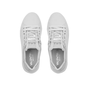 VALENTINO Sneaker Baraga White/silver Laminata