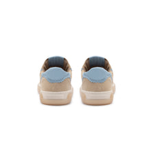 Load image into Gallery viewer, VALENTINO Sneaker Glossy Suede Contrast - Beige/Sky - Valentino by Mario Valentino