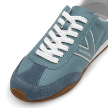 Load image into Gallery viewer, VALENTINO Sneaker Plush V-Detail Sky - Valentino by Mario Valentino