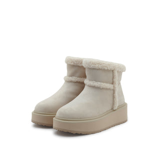 VALENTINO stivaletto platform KIRA Nude