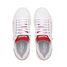 Carica l&#39;immagine nel visualizzatore di Gallery, VALENTINO Sneaker STUNNY Zip White/Red