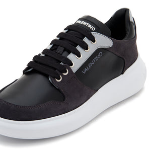 VALENTINO Sneaker BounceS pelle e camoscio Black/Grey