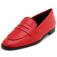 Load image into Gallery viewer, VALENTINO Mocassino in pelle Red