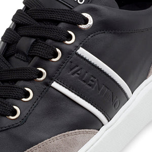 VALENTINO Sneaker STUNNY nero logo a fascia