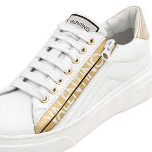VALENTINO Sneaker STUNNY Zip White/Gold