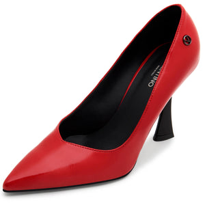 VALENTINO Patent Leather Red High Heel