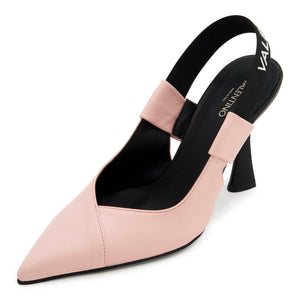 VALENTINO Slingback Nude tacco alto