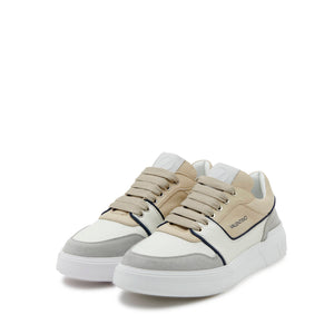 VALENTINO sneaker Rey Multicolor pelle e crosta White/Grey